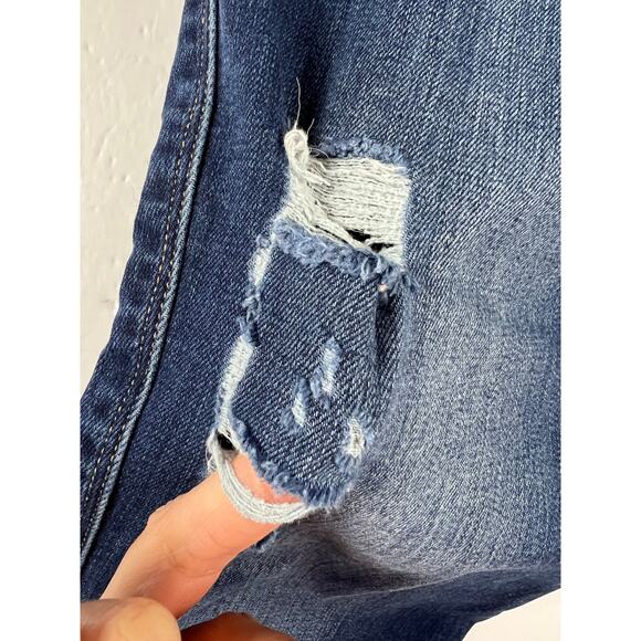 Frame Le High Skinny Distressed Jeans 31 - Picture 4 of 13